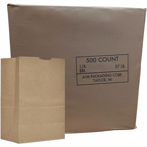 Packaging Grocery Sacks by AJM Packaging Corporation AJMGS57NP5C