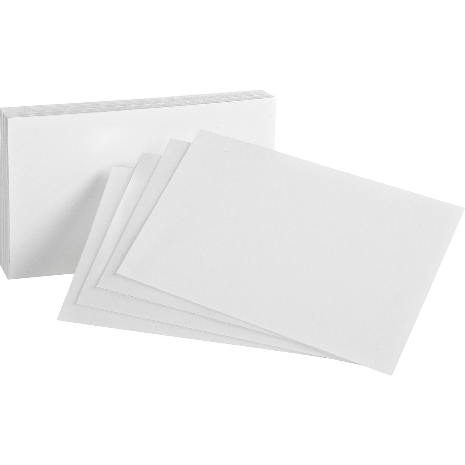 Printable Index Card - White - 10% by HAMELIN OXF40BD | OnTimeSupplies.com
