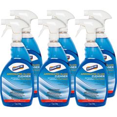 Windex Glass Cleaner: Liquid, Trigger Spray Bottle, 23 oz, Unscented, 8 Pk