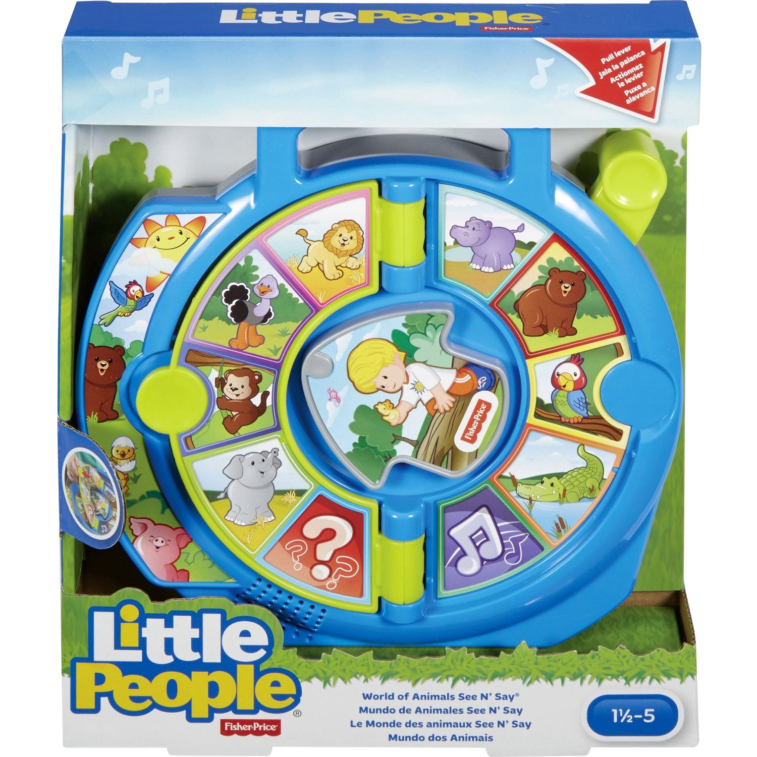 World of Animals See 'n Say Toy by Fisher-Price FIPDVP80 | World of Animals See 'n Say Toy by Fisher-Price FIPDVP80 |