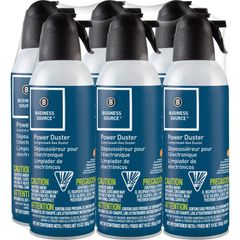 Innovera Compressed Air Duster Cleaner, 10 oz Can, 6/Pack (10016)