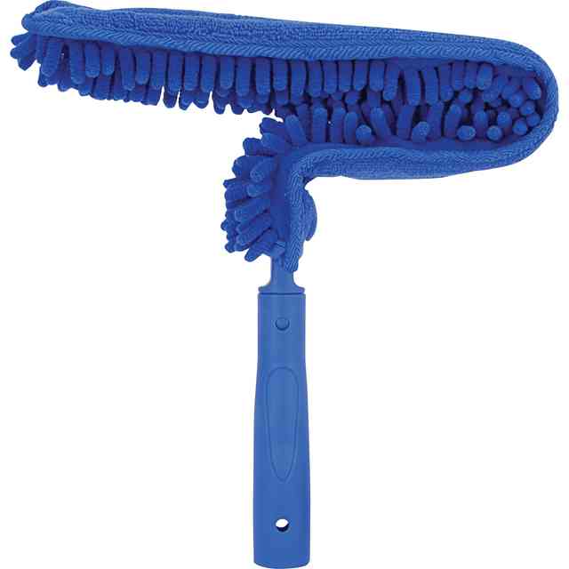 Ettore MicroSwipe Ceiling Fan Duster - MicroFiber Bristle - 11.5 Ettore MicroSwipe Ceiling Fan Duster - MicroFiber Bristle - 11.5