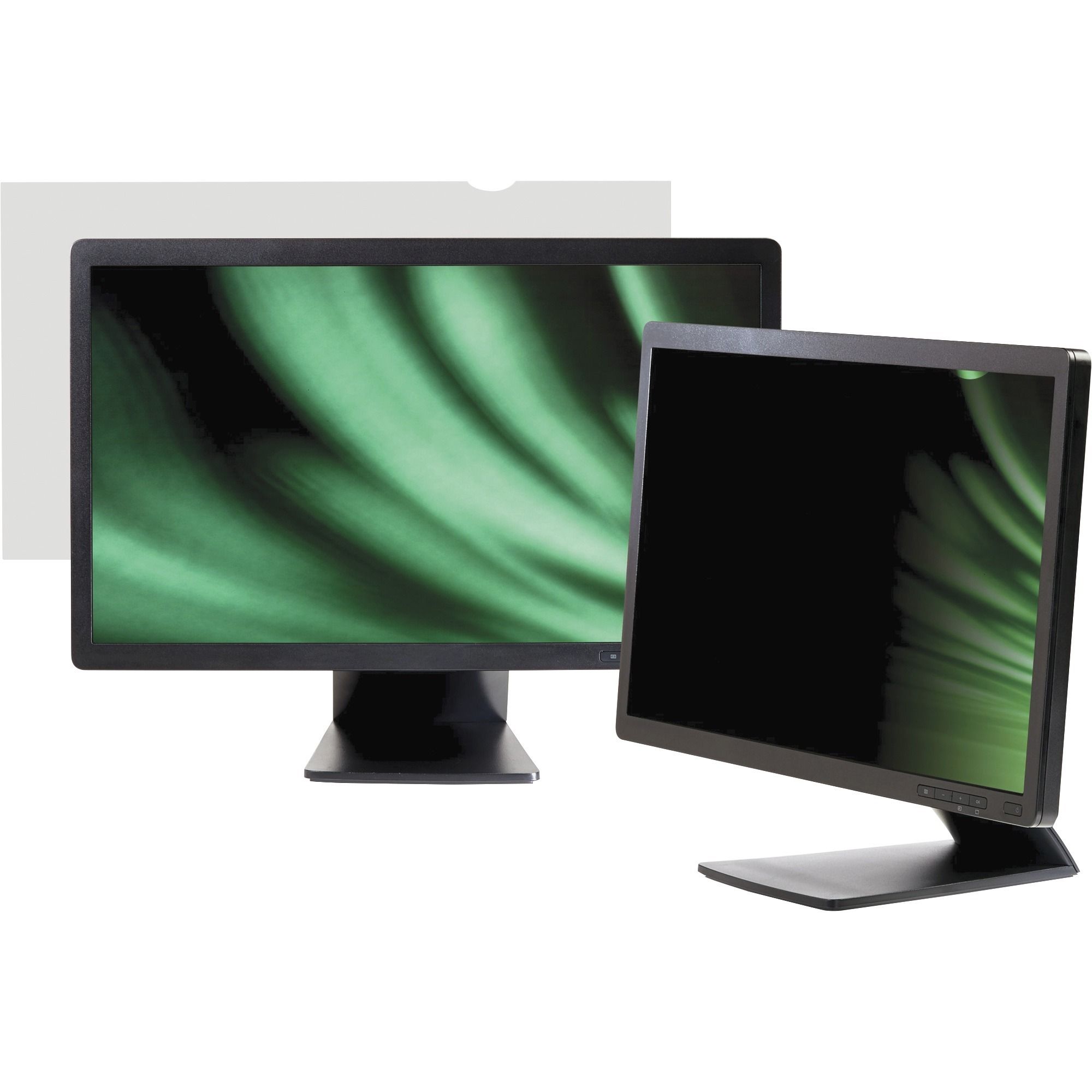 1 lcd monitor in the front