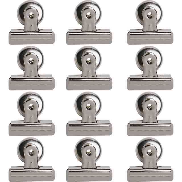 Business Source Magnetic Grip Clips - No. 2 - 2.3 Business Source Magnetic Grip Clips - No. 2 - 2.3