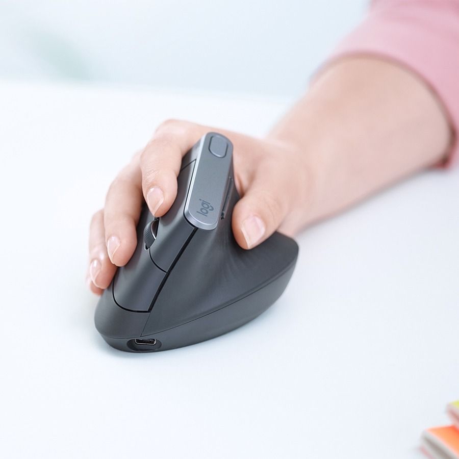 MX Vertical Advanced Ergonomic Mouse by Logitech® LOG910005447 | OnTimeSupplies.com MX Vertical Advanced Ergonomic Mouse by Logitech® LOG910005447 | OnTimeSupplies.com