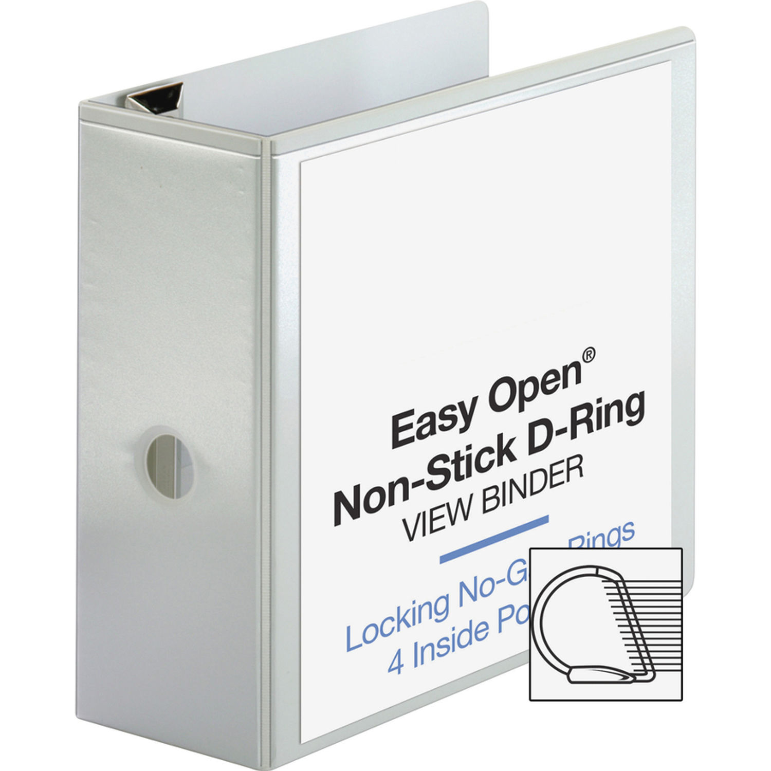 Buy Standard Black D-Ring Clear Overlay View Binders