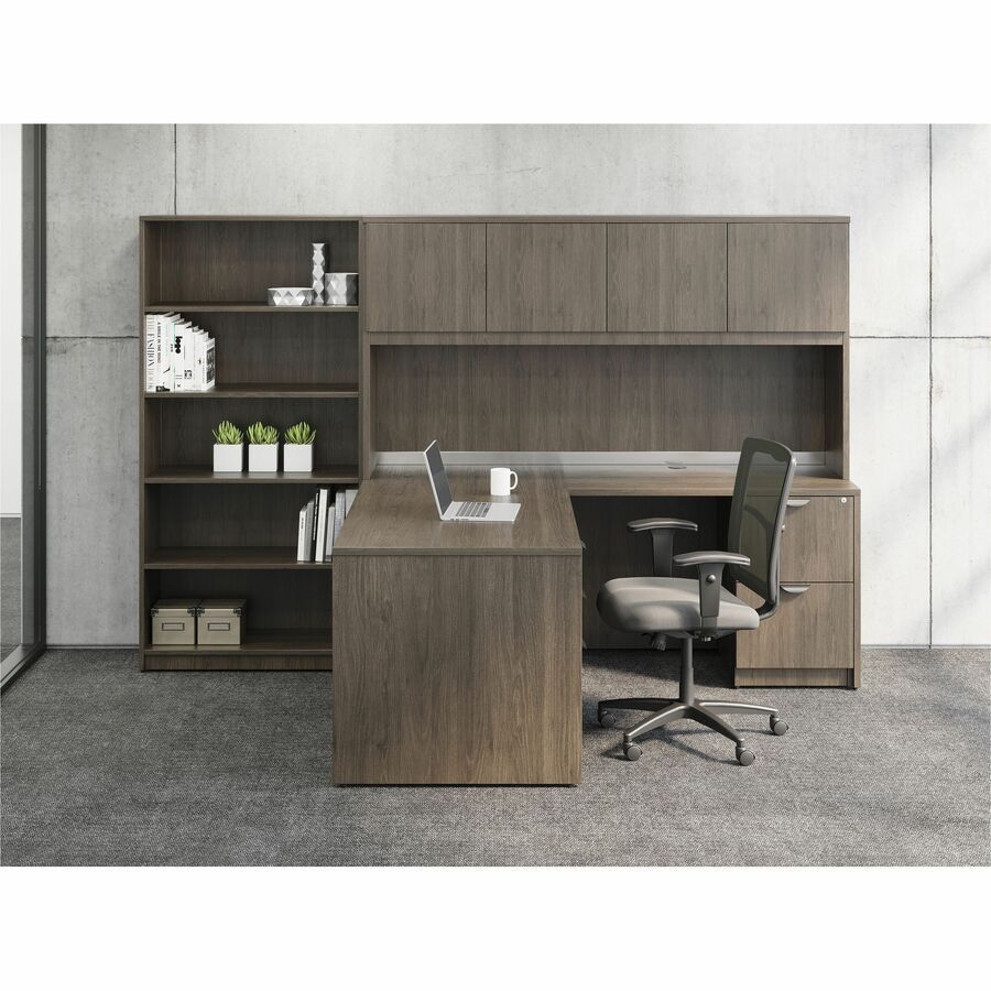 Ergomesh Executive Mesh Mid Back Office Chair 86201 Frame by Lorell LLR86211 OnTimeSupplies