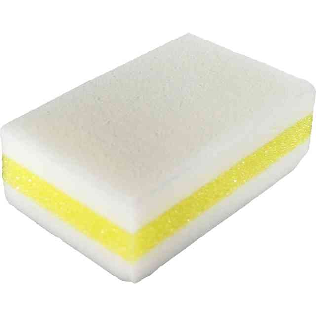 Genuine Joe Dual-Sided Melamine Eraser Amazing Sponges - 4.5 Genuine Joe Dual-Sided Melamine Eraser Amazing Sponges - 4.5