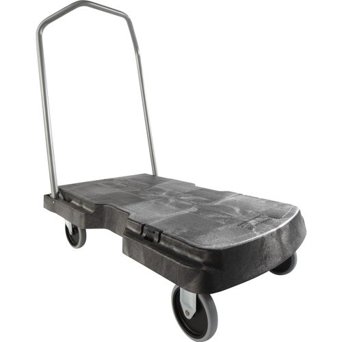 Utility Duty Triple Trolley with Straight Handle and Casters