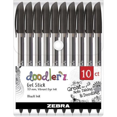 Doodler'z Gel Stick Pens by Zebra Pen Corporation ZEB41910