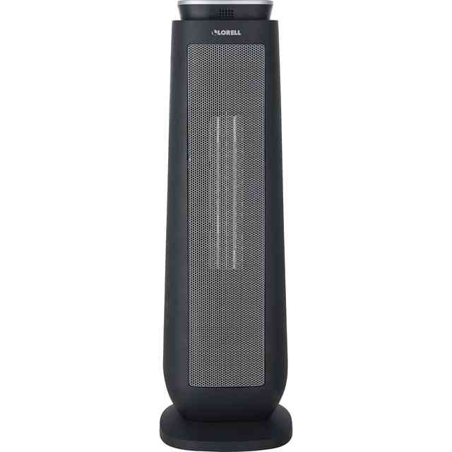 Lorell Tower Heater - Ceramic - Electric - 2 x Heat Settings - Tower - Black Lorell Tower Heater - Ceramic - Electric - 2 x Heat Settings - Tower - Black