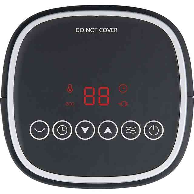 Lorell Tower Heater - Ceramic - Electric - 2 x Heat Settings - Tower - Black Lorell Tower Heater - Ceramic - Electric - 2 x Heat Settings - Tower - Black