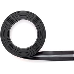 Baumgartens Adhesive-Backed Magnetic Tape, Black, 1/2 x 10ft, Roll BAU66010