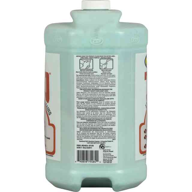 Zep TKO Hand Cleaner - Lemon Lime ScentFor - 1 gal (3.8 L) - Dirt Remover, Grime Remover, Grease Remover - Hand - Blue, Opaque - Solvent-free, Heavy Duty, Non-flammable - 4 / Carton Zep TKO Hand Cleaner - Lemon Lime ScentFor - 1 gal (3.8 L) - Dirt Remover, Grime Remover, Grease Remover - Hand - Blue, Opaque - Solvent-free, Heavy Duty, Non-flammable - 4 / Carton