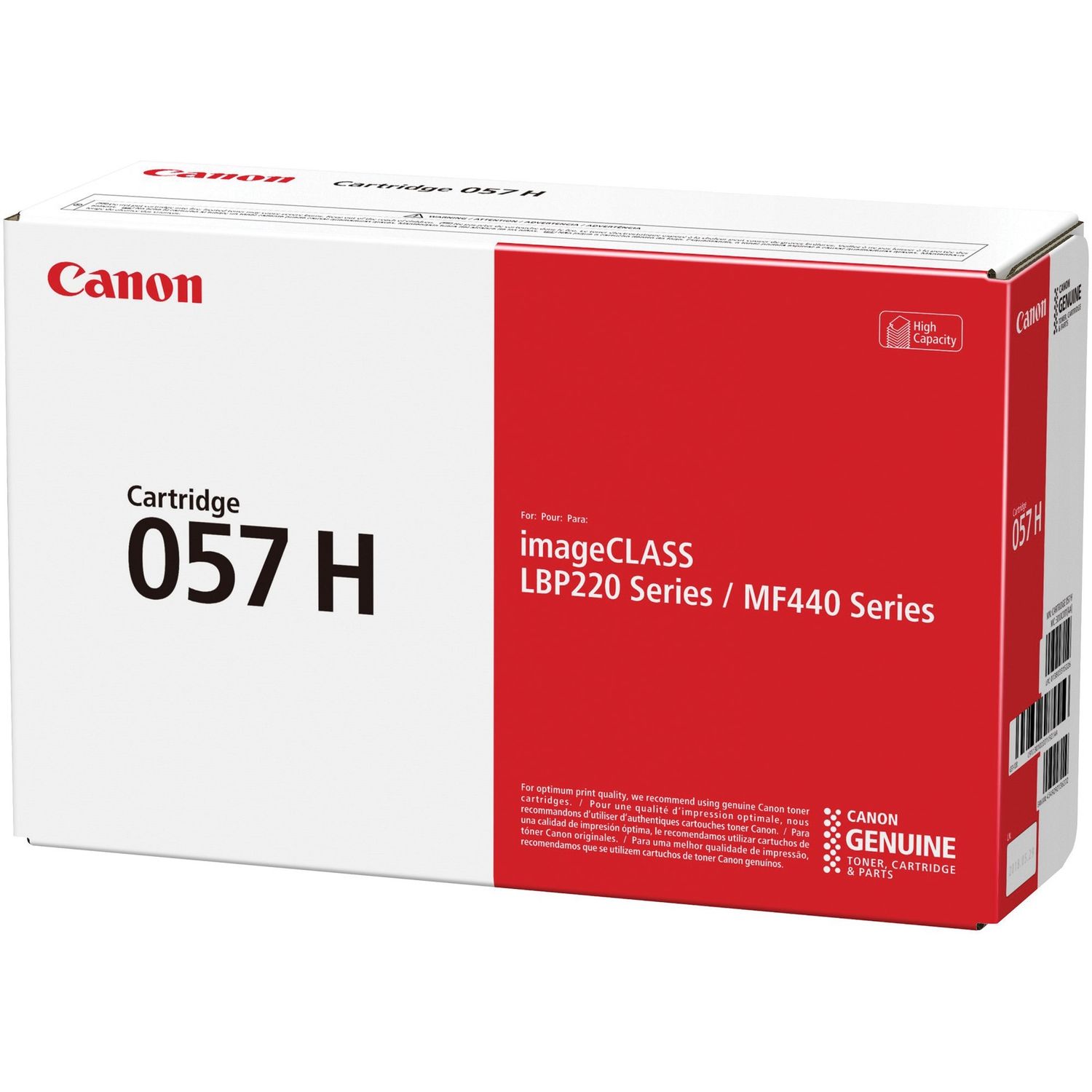 057 Original High Yield Laser Toner Cartridge - Black - 1 Each by 