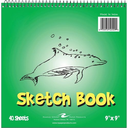 Kids Drawing Pad - 9 x 12 - 40 Sheets - Case of 12