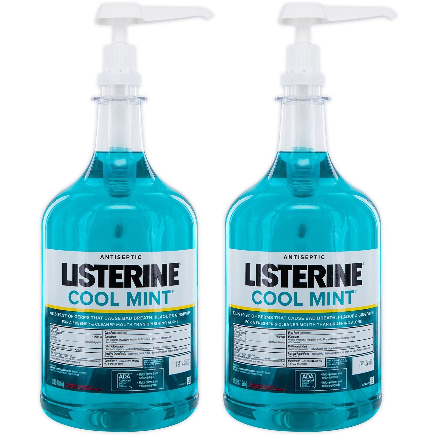 J&J Consumer Products - Listerine Cool Mint Gallon 2/Cs