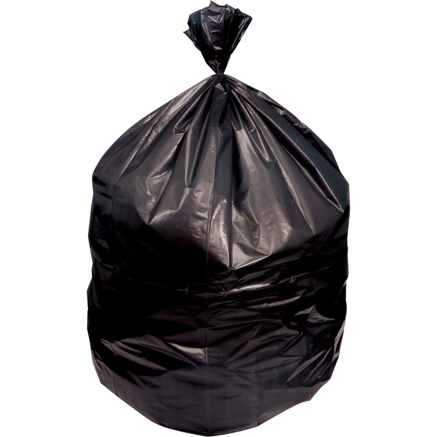 FREE SHIPPING! 48 Gallon Garbage Bags 48 Gallon Trash Bags 48 GAL Can Liners  43 x 48 22 Micron Black