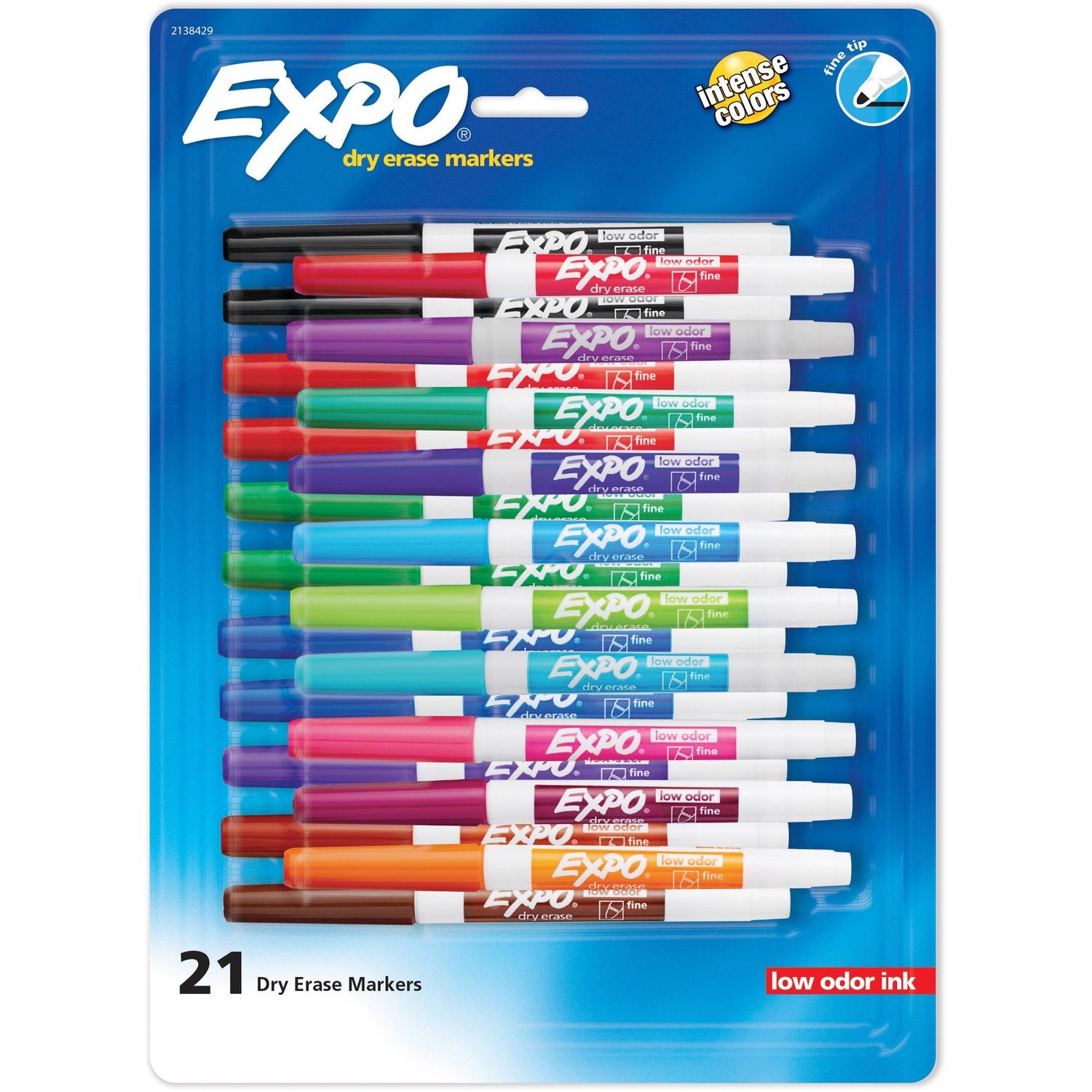 Expo Dry Erase 12 Fine Point Markers – Miller Pads & Paper