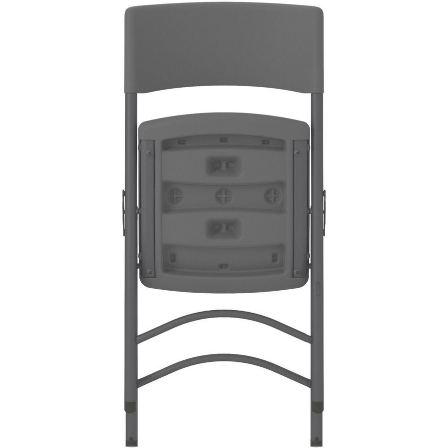 Zown Classic Commercial Resin Folding Chair, Gray Seat, Gray Back, Gray Steel, High Density Resin, High-density Polyethylene (HDPE) Frame, Four-legged Zown Classic Commercial Resin Folding Chair, Gray Seat, Gray Back, Gray Steel, High Density Resin, High-density Polyethylene (HDPE) Frame, Four-legged