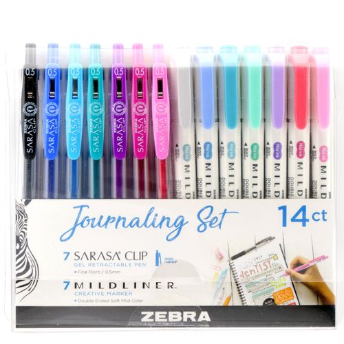 Zebra Mildliner Pens Complete Collection - Set of 50