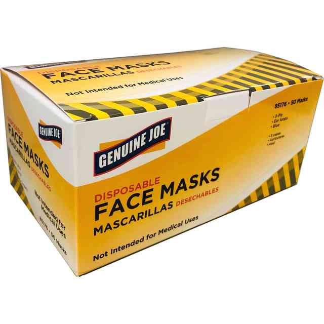 Disposable Face Mask by Genuine Joe GJO85176