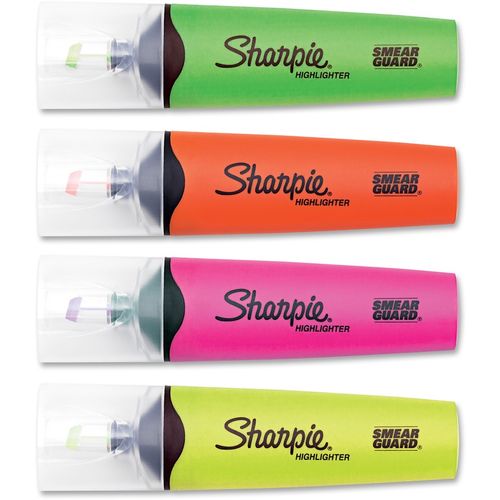 Sharpie Clear View Highlighters 4/Pkg