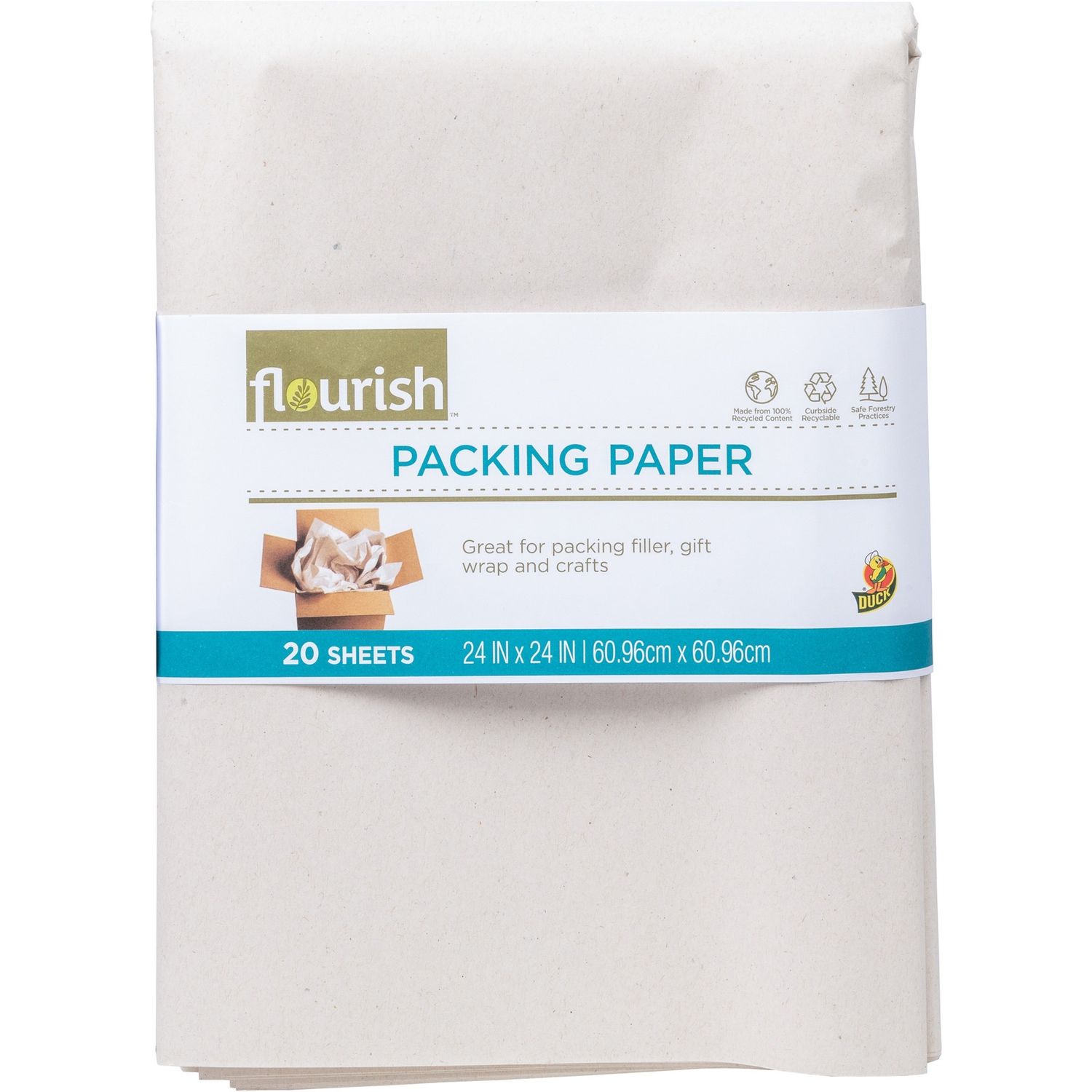 Flourish Recycled Packing Paper by Shurtech Brands DUC287431