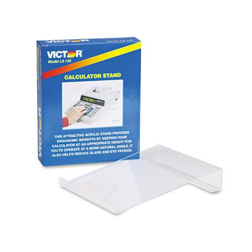 Large Angled Acrylic Calculator Stand by Victor® VCTLS125