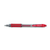 ZEB46630 - Sarasa Dry Gel X20 Gel Pen, Retractable, Bold 1 mm, Red Ink, Clear/Red Barrel, Dozen