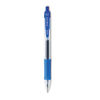 ZEB46720 - Sarasa Dry Gel X20 Gel Pen, Retractable, Fine 0.5 mm, Blue Ink, Clear/Blue Barrel, 12/Pack