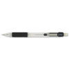 ZEB52410 - Z-Grip Mechanical Pencil, 0.7 mm, HB (#2), Black Lead, Clear/Black Barrel, Dozen