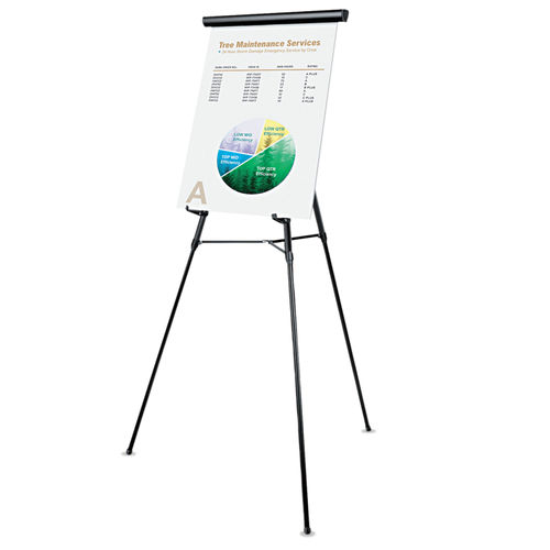 3-Leg Telescoping Easel with Pad Retainer by Universal® UNV43150