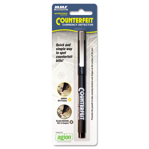 Counterfeit Currency Detector Pen by MMF Industries™ MMF200045110