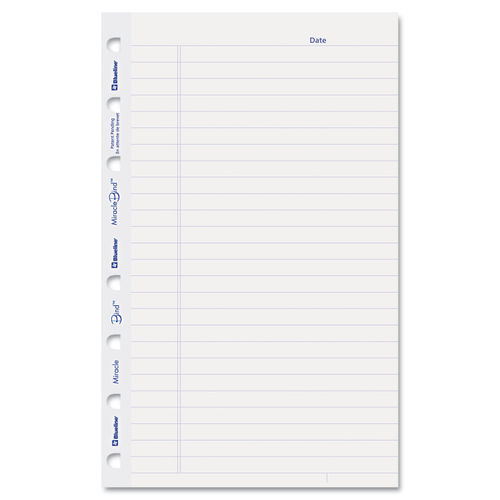 MiracleBind Ruled Paper Refill Sheets by Blueline® REDAFR6050R
