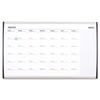 QRTARCCP3018 - ARC Frame Cubicle Magnetic Dry Erase Calendar, One Month Format, 30 x 18, White Surface, Silver Aluminum Frame