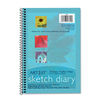 PAC4790 - Art1st Sketch Diary, 64 lb Text Paper Stock, Blue Cover, (70) 9 x 6 Sheets