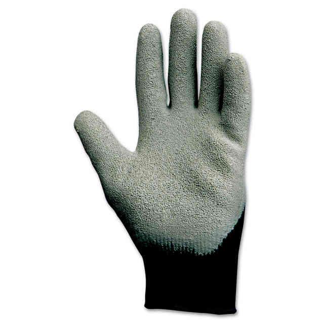 G40 Latex Coated Poly-Cotton Gloves, 250 mm Length, Large/Size 9, Gray, 12 Pairs G40 Latex Coated Poly-Cotton Gloves, 250 mm Length, Large/Size 9, Gray, 12 Pairs