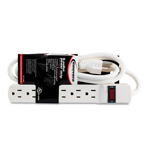 Power It! 3-Outlet Power Strip, 6-ft. Cord