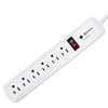 IVR71652 - Surge Protector, 6 AC Outlets, 4 ft Cord, 540 J, White