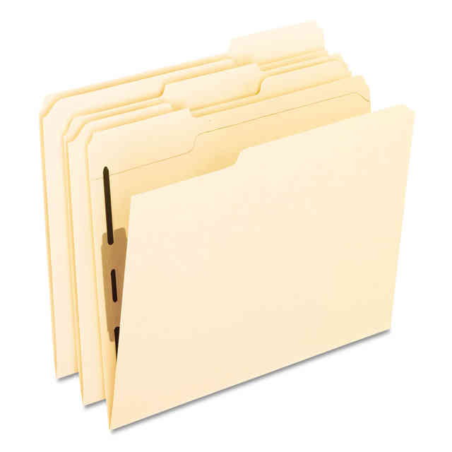 Manila Fastener Folders with Bonded Lesspace Fasteners, 1 Fastener, Letter Size, Manila Exterior, 50/Box Manila Fastener Folders with Bonded Lesspace Fasteners, 1 Fastener, Letter Size, Manila Exterior, 50/Box