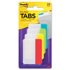 MMM686ALYR - Solid Color Tabs, 1/5-Cut, Assorted Colors, 2" Wide, 24/Pack