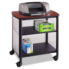 Extra Wide Mobile Printer / Fax Stand 3-Shelf Model : Kantek Inc.