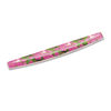 FEL9179101 - Photo Gel Keyboard Wrist Rest with Microban Protection, 18.56 x 2.31, Pink Flowers Design