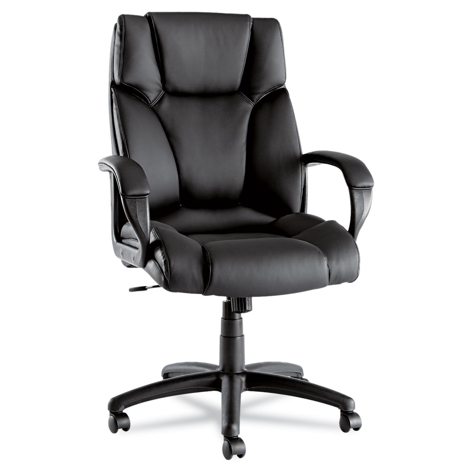 Alera Fraze Executive High-Back Swivel/Tilt Leather Chair by Alera