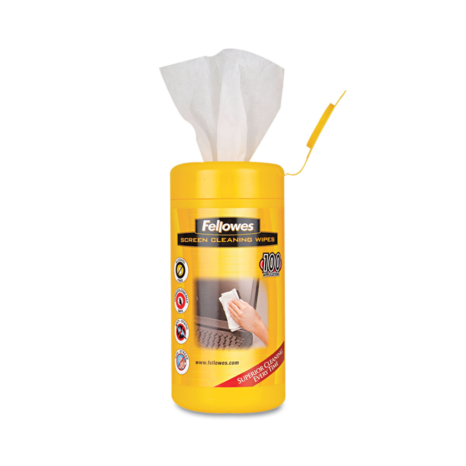 Screen Cleaning Wet Wipes by Fellowes® FEL99703