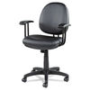 ALEIN4819 - Alera Interval Series Swivel/Tilt Task Chair, Bonded Leather Seat/Back, Up to 275 lb, 18.11" to 23.22" Seat Height, Black