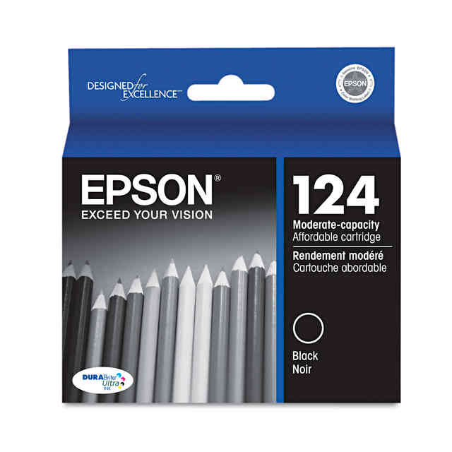 T124120-S (124) DURABrite Ultra Ink, Black T124120-S (124) DURABrite Ultra Ink, Black