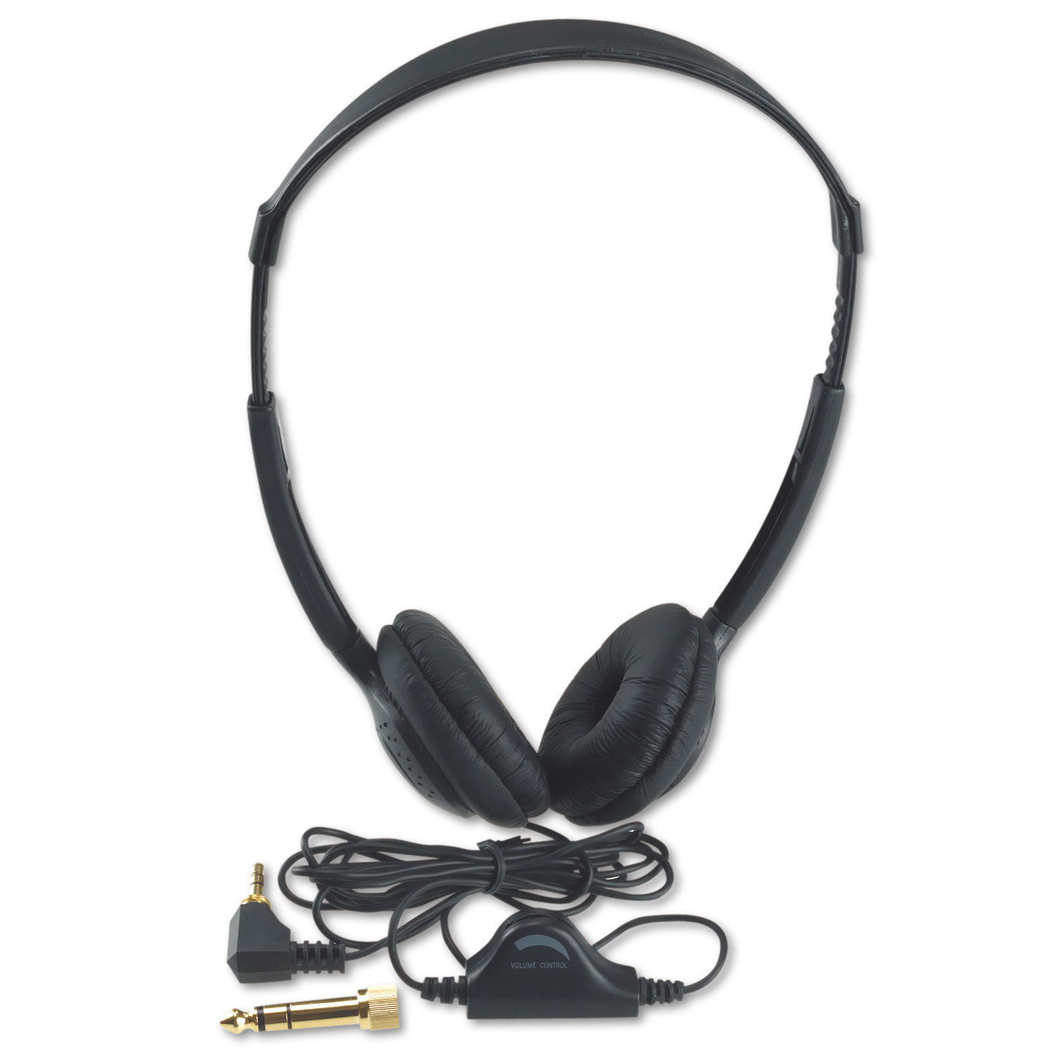 Personal Multimedia Stereo Headphones with Volume Control by AmpliVox