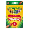 CYO523008 - Classic Color Crayons, Peggable Retail Pack, Peggable Retail Pack, 8 Colors/Pack